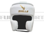 SKILLS Kask bokserski PRO 2.0 Leather - white
