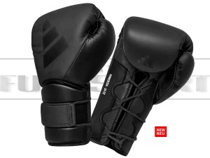 Power 350 Dual Lace rękawice Adidas Elite Training black-black -ADIPWR350TG