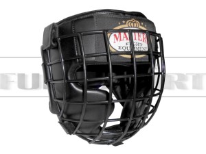 Kask bokserski z kratą MASTERS KSS-4BPK - PU