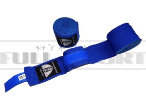 Bandaże bokserskie Green Hill Blue New - poliester