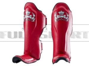 Ochraniacze goleni i stopy Top King PRO Red