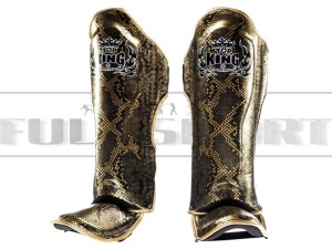 Ochraniacze goleni i stopy Top King SUPER STAR SNAKE Gold