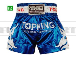 Spodenki Muay-Thai TOP KING - TKTBS-WS World Series Blue