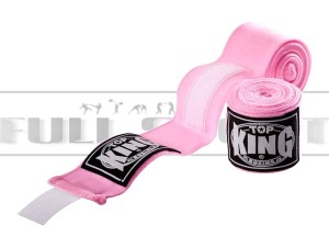 Bandaże Bokserskie TOP KING Pink - 4,0m