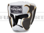 Kask bokserski TOP KING Empower Creativity White-Silver