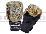 Rękawice bokserskie Top King SUPER STAR SNAKE Gold