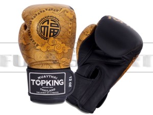 Rękawice bokserskie Top King HAPPINESS CHINESE - Black