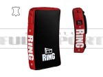 Tarcza do kopnięć Ring RT-63S skórzana black-red - średnia