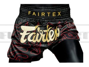 Spodenki Muay-Thai FAIRTEX - BS1920 Black-Red