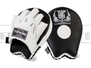 Łapki trenerskie TOP KING TKFMU - Ultimate black-white