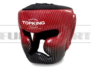 Kask bokserski Top King SUPER STAR Red
