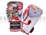 Rękawice bokserskie Top King JAPAN CULTURE - White-Red