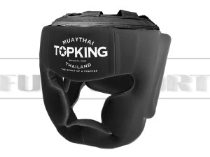Kask bokserski TOP KING Extra Coverage Black-Black