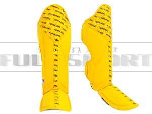 Ochraniacze goleni i stopy Top King FULL IMPACT Yellow