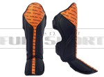 Ochraniacze goleni i stopy Top King FULL IMPACT Black-Orange