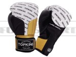 Rękawice bokserskie Top King FULL IMPACT Black-White-Gold