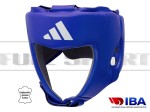 IBA - Adidas kask bokserski z IBA Niebieski