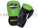 SKILLS Rękawice bokserskie PRO SPARRING - lime-dark blue