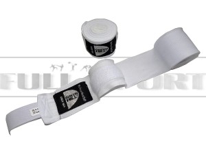 Bandaże bokserskie Green Hill Snow White New - poliester